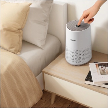 Purificator de aer Philips AC0650/10, CADR 150 mc/h, Filtru NanoProtect HEPA, Mod nocturn, Alb - Img 7