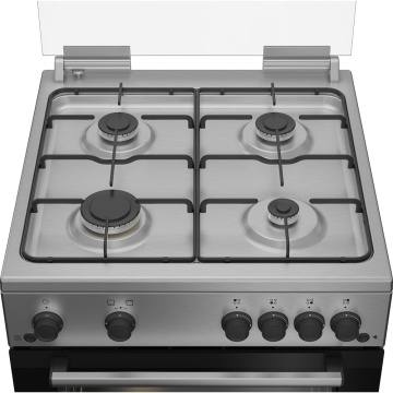 (Resigilat) Aragaz Beko FBGT62110DXO, 4 arzatoare, Gaz, 60 cm, Inox - Img 4