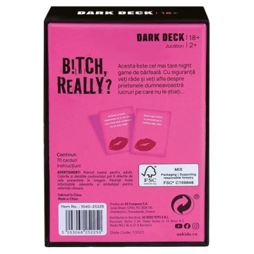 (Resigilat) Joc adulti AS Games - Dark Deck, Bitch Really - Img 2