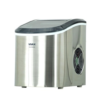 (Resigilat) Masina de gheață Vivax IM-122T, Putere 240 W, Rezervor de apă 2.2 l, Rezervor de gheață 0.7 l, Creaaza cuburi intre 6 - 13 minute, Marimi variabile ale cuburilor de gheață, Argintiu - Img 3