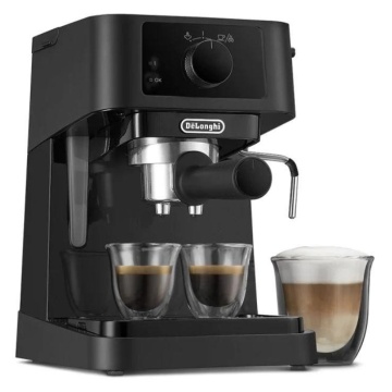 (Resigilate) Espressor manual DE’LONGHI Stilosa EC 230.BK, 1l, 1100W, 15 bari, Negru - Img 3