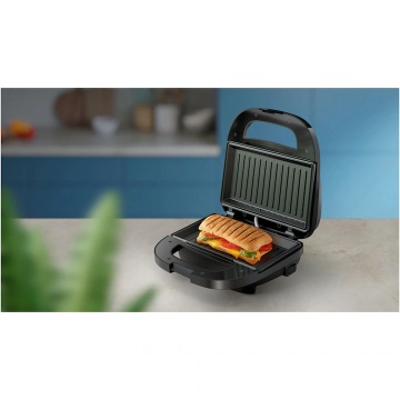 Sandwich-maker Philips HD2330/90 seria 3000, 750 W, Plite neaderente si versatile pentru sandwich-uri, panini si altele, Leduri indicatoare, Sistem de blocare rapida, Comutator pornit/oprit, Negru - Img 13