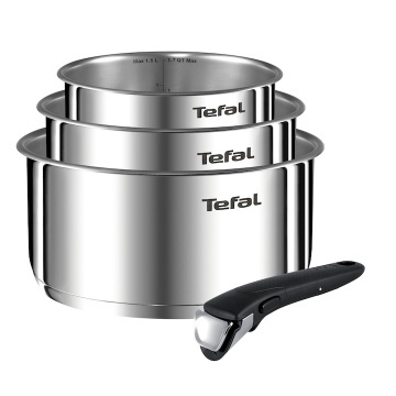 Set de 4 piese inox Tefal Emotion, 16/18/20 cm