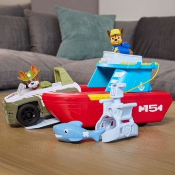 Set de joacă Paw Patrol Spin Master - Sea Patroller cu figurină Chase 3 ani+ - Img 5