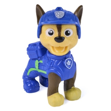 Set dinozaur cu figurina, Paw Patrol, Roaring Pup Pals, Chase - Img 2