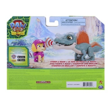 Set dinozaur cu figurina, Paw Patrol, Roaring Pup Pals, Skye - Img 10