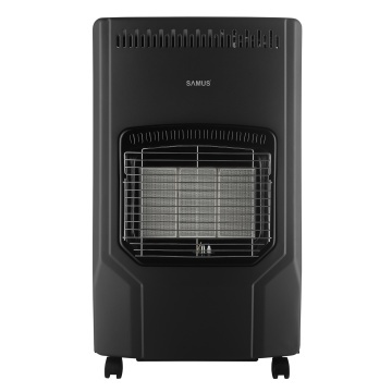 Soba Samus RS423, pe gaz GPL, 4.2 kW, 3 trepte de putere, Placi ceramice, Senzor oxigen, Suprafata 20-80 mp