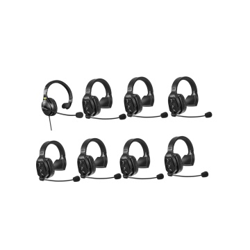 Solutie intercom completa Saramonic WiTalk WT8S8xbat, 8 pers, Full-Duplex 1.9GHz, single-ear - Img 2