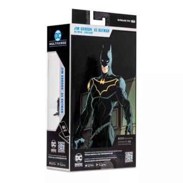 Spin Master - Figurină de colecție DC Multiverse – Jim Gordon ca Batman, 7 inch, 18 cm, McFarlane Toys, ediție 2023, articulată, Negru - Img 3