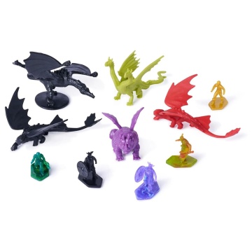 Spin Master -Set de joaca How to train your dragon - Incercarea flacarii, Arena Dragonilor 50 de figurine - Img 6