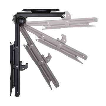 Suport TV de tavan, Hama, 19"-46", negru - Img 4