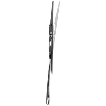 Suport TV perete KIVI Basic-46T, reglabil, 37-80"(94-204 cm), 40kg, slim, Negru - Img 2