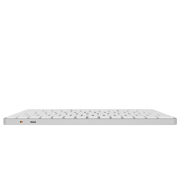 Tastatura bluetooth slim Meetion K210MW, Alb - Img 5
