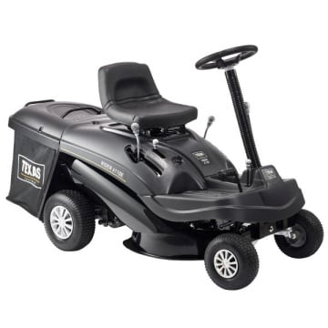 Texas Rider 6110E tractoras pentru tuns gazonul 2 in 1, 6.4CP, benzina, latime de taiere 610mm, inaltime taiere 35-75mm, sac colector 150l, pornire electrica - Img 1