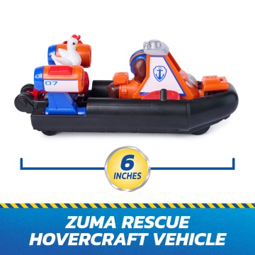 Vehicul Paw Patrol Spin Master – Zuma Rescue Hovercraft cu 2 figurine - Img 6