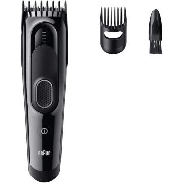 Aparat de tuns Braun HC5510, 9 lungimi, negru, set 2 capete - Img 3