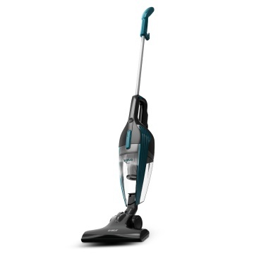 Aspirator 2 in 1 Samus Stickletto, 600 W, Vertical si de mana, Rezervor 1.5 L, Filtru HEPA lavabil, Turcoaz