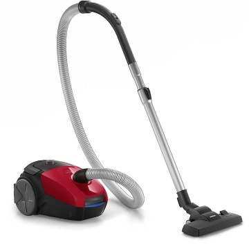 Aspirator cu sac Philips PowerGo FC8243/09, 750 W, 3L, filtru antialergic, Rosu - Img 3