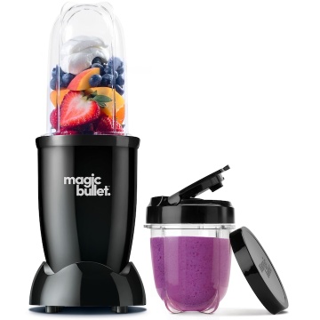 Blender Nutrbullet Magic MBR06B, 200 W, 1 viteza, cupa 355 ml, cupa 560 ml, negru - Img 6