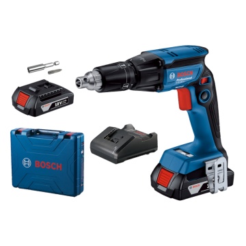 Bosch GTB 185-LI Surubelnita Electrica fara fir Li-Ion, 2xacumulator GBA 18V 2.0Ah + GAL 18V-20 - Img 1