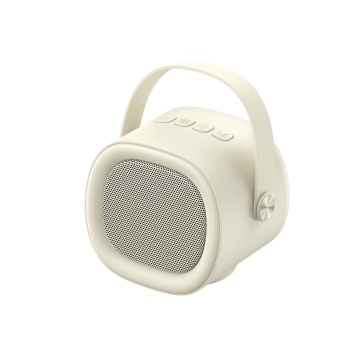 Boxa karaoke HAVIT SK819BT, cu microfon, Bluetooth Type-C, Bej - Img 4