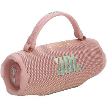 Boxa portabila JBL Charge 6, 45W, Bluetooth, Auracast, Powerbank, Fast charge, Autonomie 28 ore, IP68, Roz - Img 6
