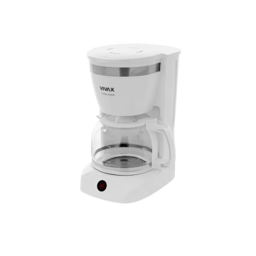 Cafetiera Vivax CM-08127W, 800W, 1.2 L, functie antipicurare, mentinere temperatura, filtru detasabil, alb - Img 4