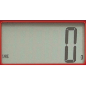 Cantar de bucatarie Vivax KS-505R, Ecran digital, 5 Kg, Sticla, Rosu - Img 3