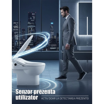 Capac wc smart Limpio WSB-1050RC electric cu functie bideu si telecomanda - Img 11