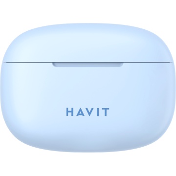 Casti HAVIT TW967, Bluetooth 5.1, TWS, In-Ear, Control tactil, Albastru deschis - Img 7