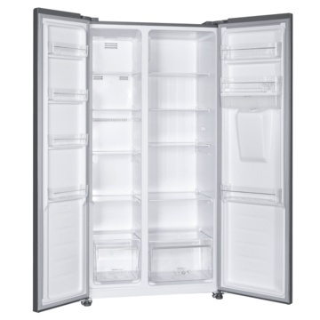 Combina Side by Side Samus SSX-558NFDE, 439 L, Full No Frost, Dozator apa, Afisaj LCD, Clasa E, Negru-Inox - Img 3