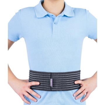 Corset abdominal pentru hernie ombilicala, Pentru copii, Triamed Ombifix Junior, Universal, SRT127, Negru