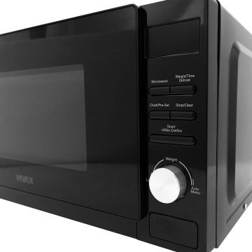 Cuptor cu microunde Vivax MWO-2070BL, 20 l, 700 W, Digital, Negru - Img 3