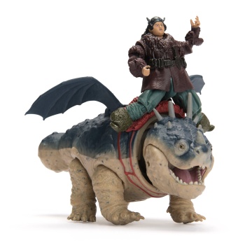 Dreamworks Dragons World of Berk - How to Train Your Dragon set 2 figurine Viking & Dragon Assortment, Fishlegs & Gronckle, Multicolor, 4 ani+ - Img 2