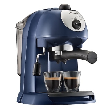 Espressor manual De'Longhi EC191CD, 1100 W, 15 bari, 1 l, Dispozitiv spumare, Sistem Crem Disco, Dark Blue - Img 2