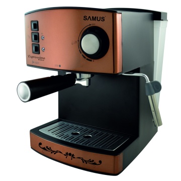 Espressor Samus Espressimo Bronze, 850 W, 15 bari, Rezervor 1,6 L, Filtru inox, Bronz