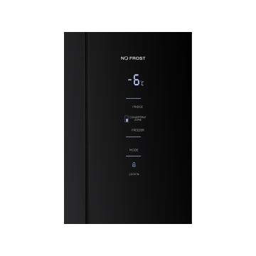 Frigider side-by-side Tesla RM4700FHBE, 466L, E,No Frost, Inverter, Zona convertibila,Sticla negru - Img 11