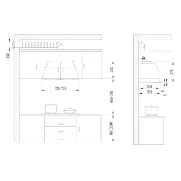 Hota decorativa inclinata Samus HSI665DGB - Img 2