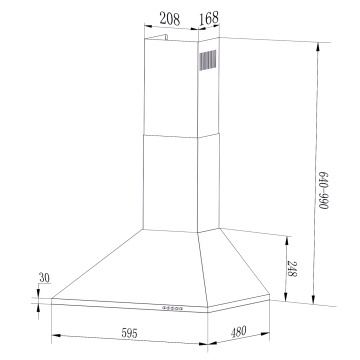Hota decorativa Samus HS660DLB - Img 2