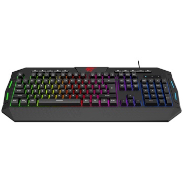 Kit 4 in 1 tastatura, mouse, mousepad si casti gaming HAVIT KB501CM, USB/plug 3.5, 19 taste anti-ghosting, US Layout, Negru - Img 3