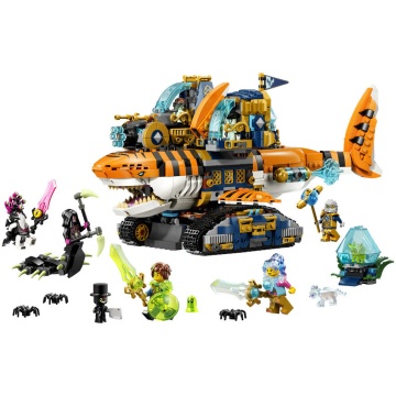 LEGO® DREAMZzz™ - Tancul tigru-rechin 71515, 1548 piese - Img 2
