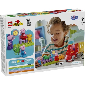 LEGO® DUPLO® - Calatorie in tren cu Bunicul Purcelus 10466, 35 piese, 2 ani+ - Img 3