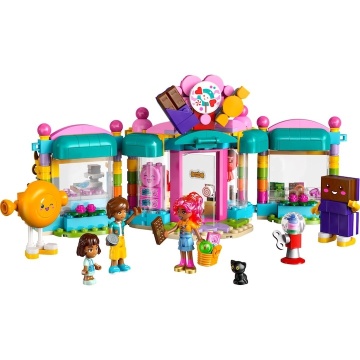 LEGO® Friends - Magazin de dulciuri din orasul Heartlake 42649, 376 piese - Img 4