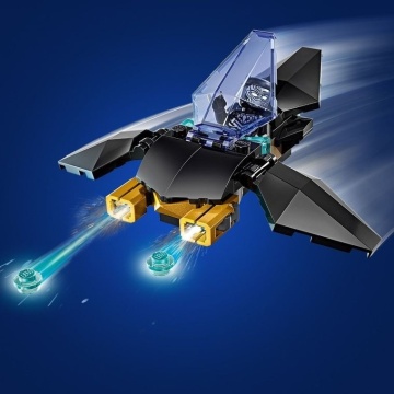 LEGO® Marvel - Masina lui Iron Man si Black Panther vs. Hulk cel rosu, 76310, 295 piese, 7 ani+ - Img 12
