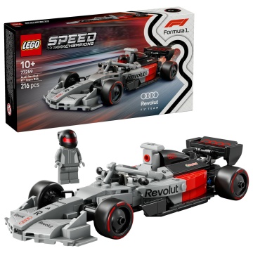 LEGO® Speed Champions - Masina de curse Audi Revolut F1® Team R26 77259, 216 piese