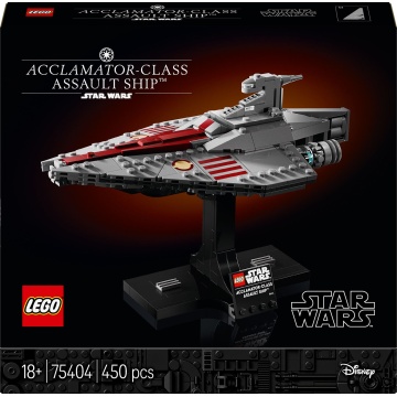 LEGO® Star Wars – Acclamator-Class Assault Ship™ 75404, 450 Piese, 18 ani+
