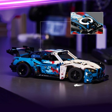 LEGO® Technic - Masina de curse BMW M4 GT3 EVO 42226, 747 piese - Img 4