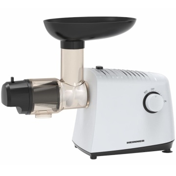 Masina de pasat rosii/fructe moi Heinner PureTomato HTG-LK13WH, 1340 W, Capacitate tocare 34 Kg/h, Buton pornire on/off, Functie reverse, Alb - Img 2