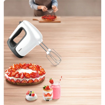 Mixer de mana Tefal Prep'Mix HT462138, 500W, 5 viteze, Turbo, 2 accesorii pentru aluat, 2 teluri, alb - Img 7