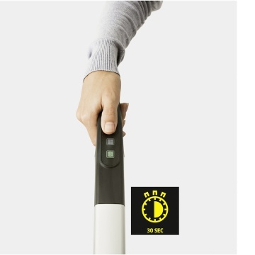 Mop cu abur Karcher SC 2 Upright, 1600 W, rezervor 0,4 l, reglare abur, cartus de decalcifiere, 1.513-500.0, Alb/Negru - Img 2